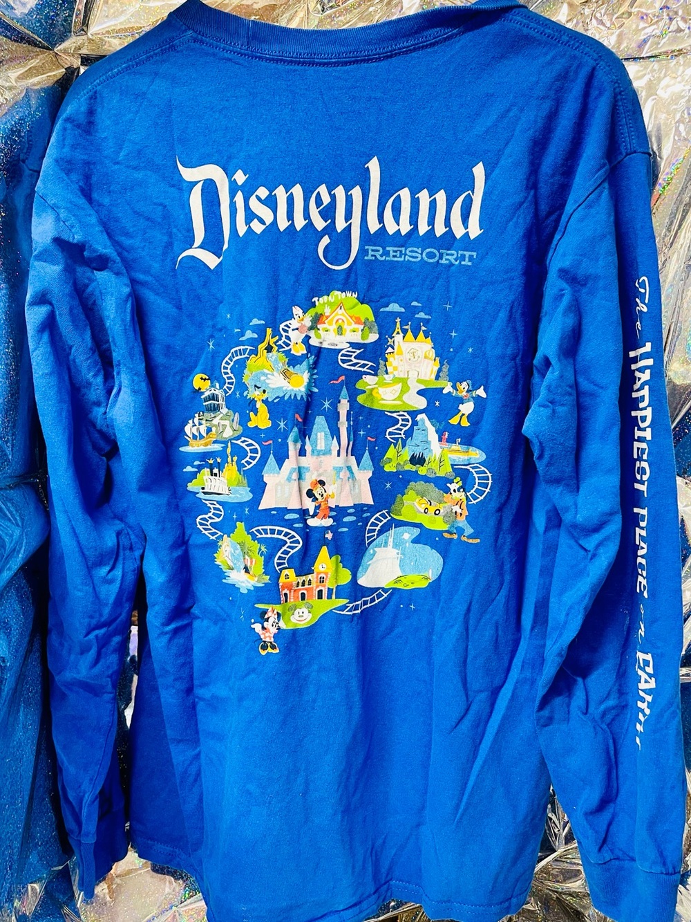 Funko Disneyland 65th Anniversary Map Long Sleeve T-Shirt - BoxLunch Exclusive